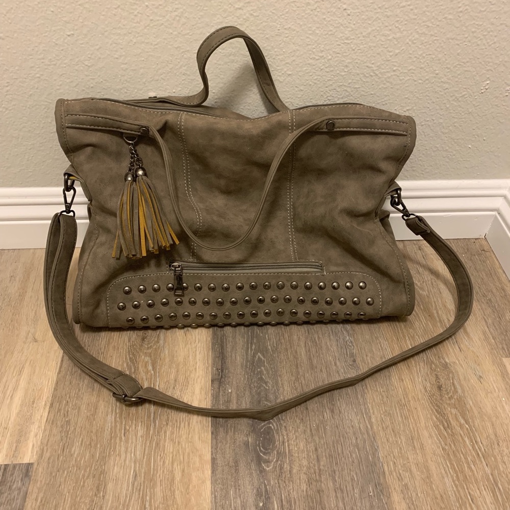 Large Studded Purse